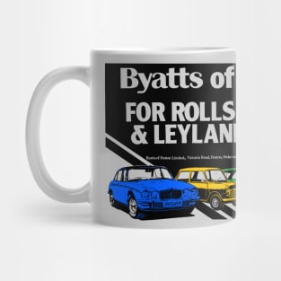BRITISH LEYLAND - local dealer ad Mug